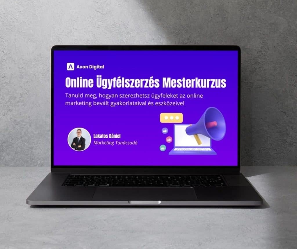 Online ügyfélszerzés mesterkurzus